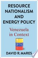 Resource Nationalism and Energy Policy