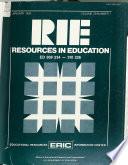 Resources in Education