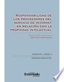 Responsabilidad de los proveedores del servicio de internet en relación con la propiedad intelectual
