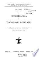 Revista de dialectología y tradiciones populares