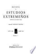 Revista de estudios extremeños