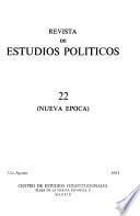 Revista de estudios políticos