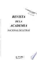 Revista de la Academia Nacional de Letras