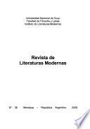 Revista de literaturas modernas