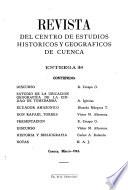Revista del Centro de Estudios Históricos y Geográficos de Cuenca