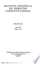 Revista española de derecho constitucional