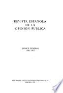 Revista española de la opinión pública