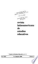 Revista latinoamericana de estudios educativos