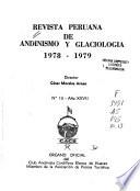 Revista peruana de andinismo y glaciología