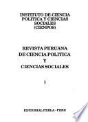 Revista peruana de ciencia política y ciencias sociales