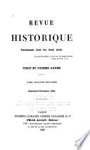 Revue historique