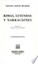 Rimas, leyendas y narraciones/ Rhymes, Legends and Narrations