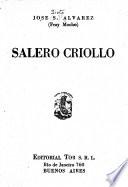 Salero criollo