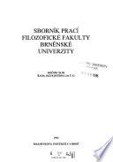 Sborník prací Filosofické fakulty Brněnské university