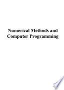 School of Science and Humanities : Numerical Methods and Computer Programming