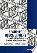 Security of Block Ciphers