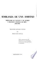 Semblanza de una amistad