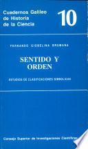 Sentido y orden