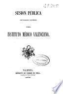 Sesión pública aniversario trigésimo del Instituto Médico Valenciano