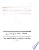 Silva de romances viejos publicada por Jacobo Grimm. - Vienna de Austria, Mayer 1815- (port.)
