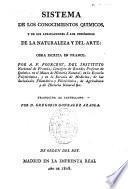 Sistema de los conocimientos químicos y de sus aplicaciones a los fenómenos de la naturaleza y del arte
