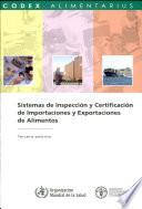 Sistemas de Inspeccion Y Certificacion de Importaciones Y Exportaciones de Alimentos