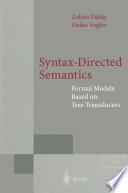 Syntax-Directed Semantics