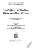 Televisión educativa para América Latina
