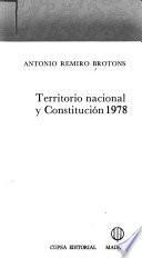 Territorio nacional y Constitución 1978