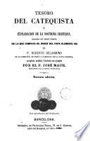 Tesoro del catequista ó Explanación de la doctrina cristiana