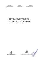 Tesoro lexicográfico del español de Canarias