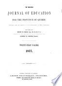 The Journal of Education for the Province of Quebec