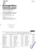 The New York Times Biographical Service