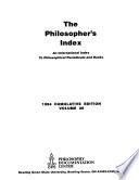 The Philosopher's Index