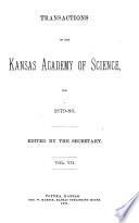 Transactions of the Kansas Academy of Science