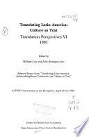 Translating Latin America