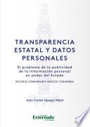 Transparencia estatal y datos personales