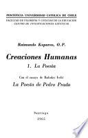 Tratado de estética: Creaciones humanas. Pt. 1. Poesia. Pt. 2. Drama