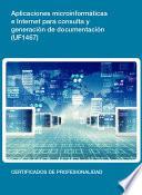 UF1467 - Aplicaciones microinformáticas e internet para consulta y generación de documentación
