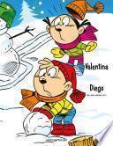 Valentina y Diego libro para colorear 1 & 2
