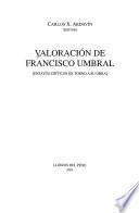 Valoración de Francisco Umbral