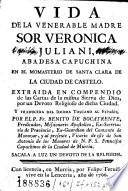 Vida de la venerable madre sor Veronica Juliani ...