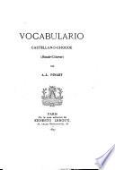 Vocabulario castellano-chocoe (baudió-citarae)