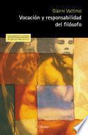 Vocación y responsabilidad del filósofo
