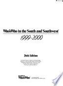 Who's Who in the South and Southwest