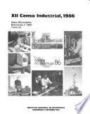 XII censo industrial, 1986
