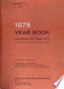 Year Book Covering the Year ...